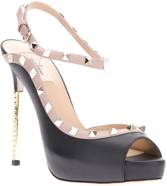 Valentino Studded Sandal - Lyst