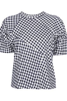 Comme Des Garçons Comme Des Garçons Patchwork Gingham Tshirt - Lyst
