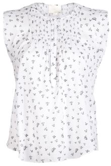 Girl. By Band Of Outsiders Short Sleeve Blouse - Lyst