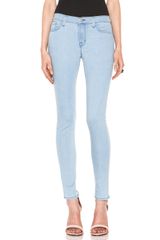 J Brand Mid Rise Skinny in Beautiful Blue