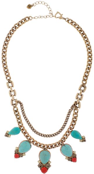 Martine Wester Journey Turquoise Tribal Statement Necklace - Lyst