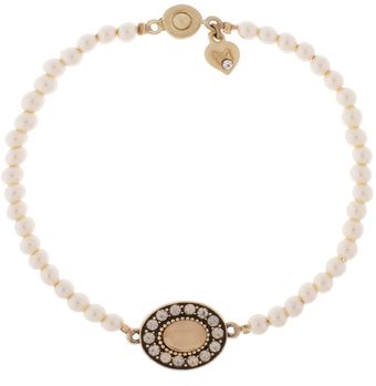 Martine Wester Fable Vintage Pearl Opal Stretch Bracelet - Lyst