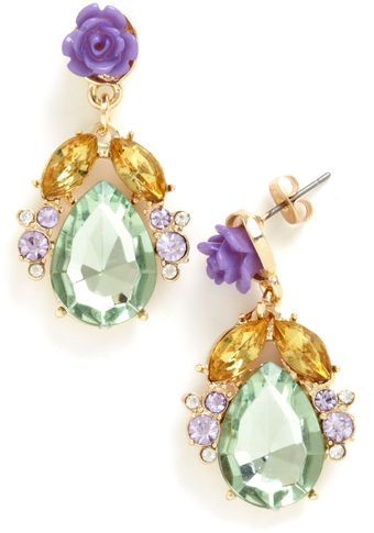 ModCloth Budding Elegance Earrings - Lyst
