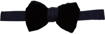 Yves Saint Laurent Velvet Bow Tie - Lyst
