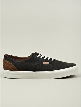 Vans Mens Black Era Decon Ca Nubuck Sneaker - Lyst