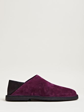 Ann Demeulemeester Nubuck Crepe Sole Shoes - Lyst
