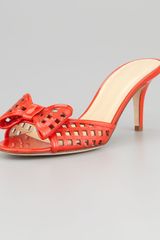 Kate Spade Mailyn Patent Cutout Slide