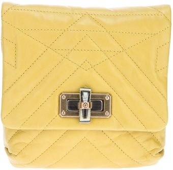 Lanvin Quilted Happy Pochette - Lyst