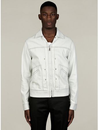 Maison Martin Margiela 10 Mens Bleached Denim Jacket - Lyst