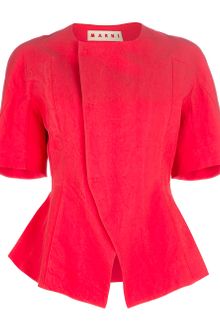 Marni Structured Wrap Top - Lyst