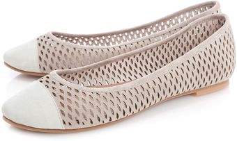 Matt Bernson Mulberry Perforated Flats - Lyst