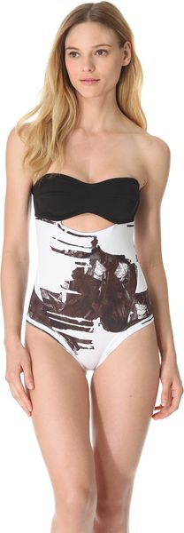 Zero + Maria Cornejo Oona One Piece Swimsuit - Lyst