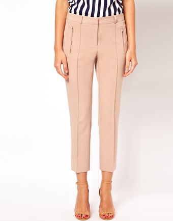 ASOS Collection Crop Trousers - Lyst