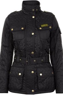 Barbour Black Lightweight International Quilted Jacket - Lyst