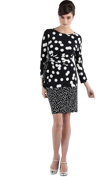 Donna Morgan Link Side-tie Dress - Lyst