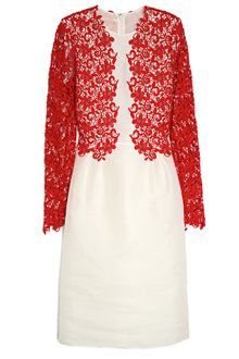 Giambattista Valli Long Sleeve Lace Dress - Lyst