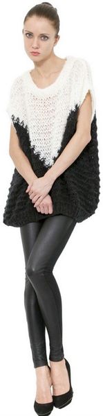 Horace Sleeveless Loose Mohair Maxi Sweater - Lyst