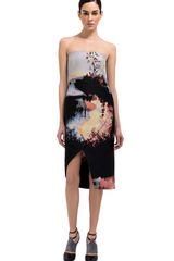 Mary Katrantzou Woodstock Sunset Jacquard Woody Dress