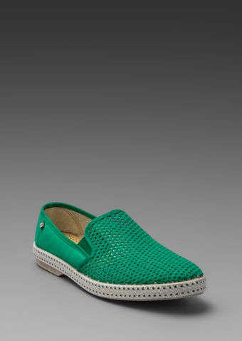 Rivieras Classic Canvas Mesh in Vert - Lyst