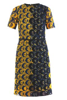 Derek Lam Lace Fitted Dress - Lyst