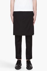 Givenchy Fine Wool Skirt Panels