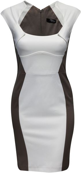 Jane Norman Pintuck Bodycon Dress - Lyst
