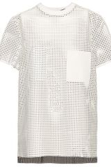 Proenza Schouler Perforated Leather Top