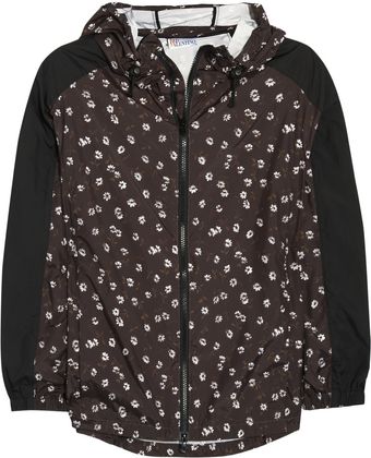 RED Valentino Floral-Print Shell Jacket - Lyst