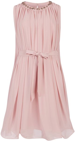 Ted Baker Danah Draped Dress - Lyst