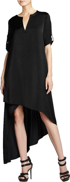 BCBGMAXAZRIA Eddie Asymmetrical Hem Dress - Lyst