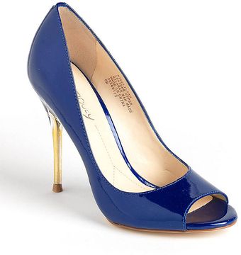 Boutique 9 Delilah Leather Peeptoe Pumps - Lyst