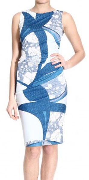 Emilio Pucci Sleeveless Roundneck Ellipse Print - Lyst