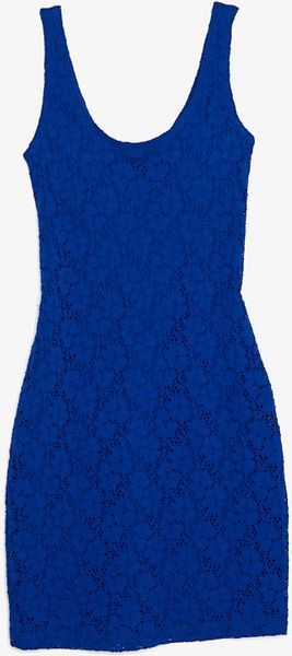 Exclusive For Intermix  Lace Tank Dress - Lyst