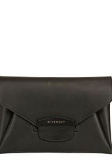 Givenchy Antigona Grained Leather Clutch