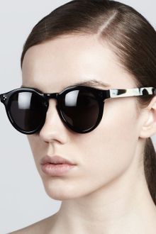 Illesteva Leonard Ii Round Sunglasses - Lyst