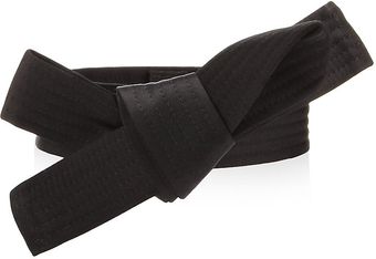 Lanvin Satin Belt with Bow - Lyst