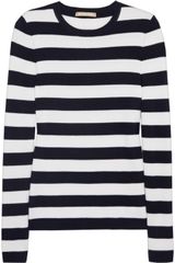 Michael Kors Striped Cashmere Sweater