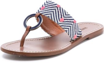 Missoni Flat Sandals - Lyst