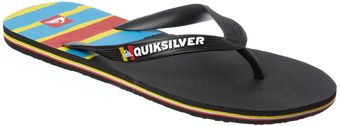 Quiksilver Stripe Flip Flop - Lyst