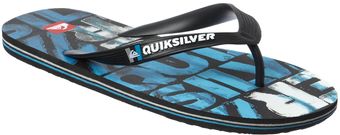 Quiksilver Logo Dipped Flip Flop - Lyst