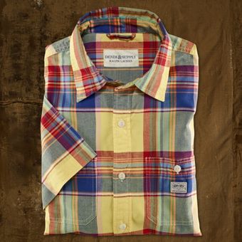 Ralph Lauren Short Sleeved Workshirt - Lyst