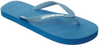Emporio Armani Basic Flip Flop - Lyst