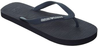 Emporio Armani Basic Flip Flop - Lyst