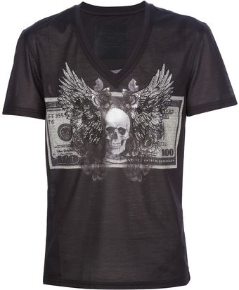 Philipp Plein Skull Print T-shirt - Lyst