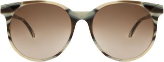 Prism Zebra Horn Square Sunglasses - Lyst