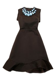 Vika Gazinskaya Bellshaped Dress with Uneven Hem - Lyst