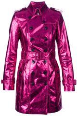 Burberry Metallic Trench