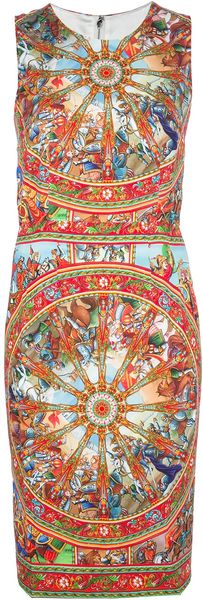 Dolce & Gabbana Sleeveless Dress - Lyst