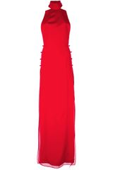 Emilio Pucci Backless Halter Neck Dress