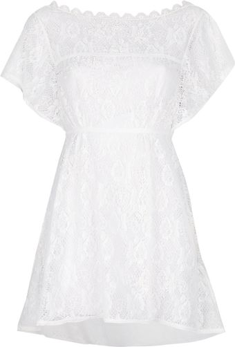 High Ophelia Floral Lace Top - Lyst